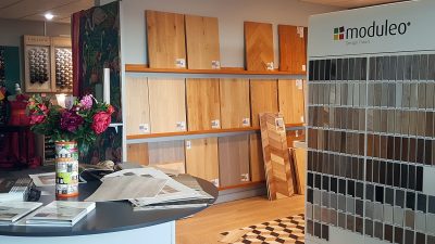 Showroom de Angers - Sols Moduleo