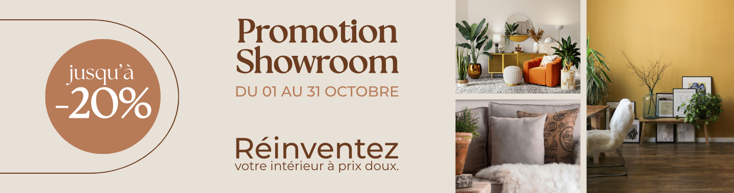 Promotion Showroom Octobre